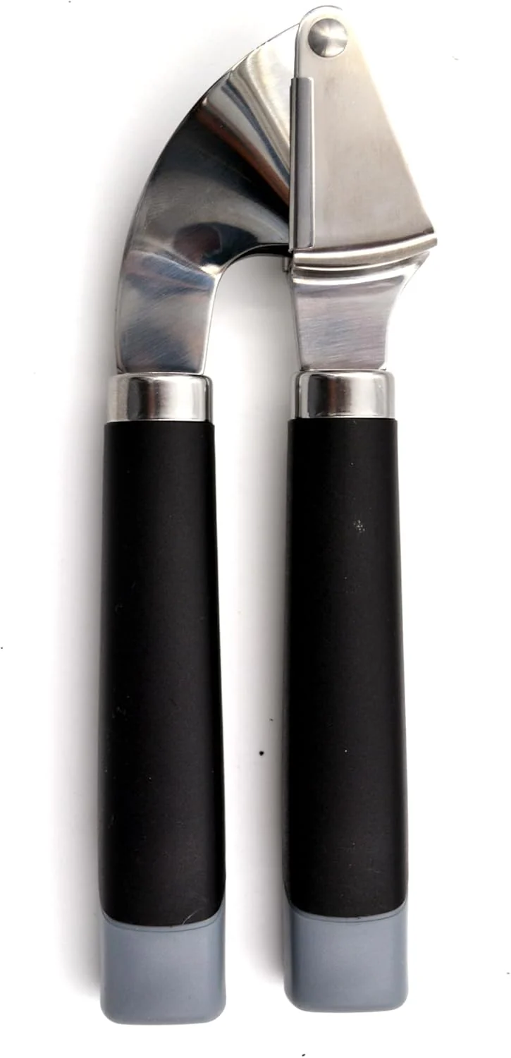 Prestige Easy Prep Garlic Press | Large Capacity Chamber | Non-Slip Ergonomic Handle | Stainless Steel | PR49286 - Image 3
