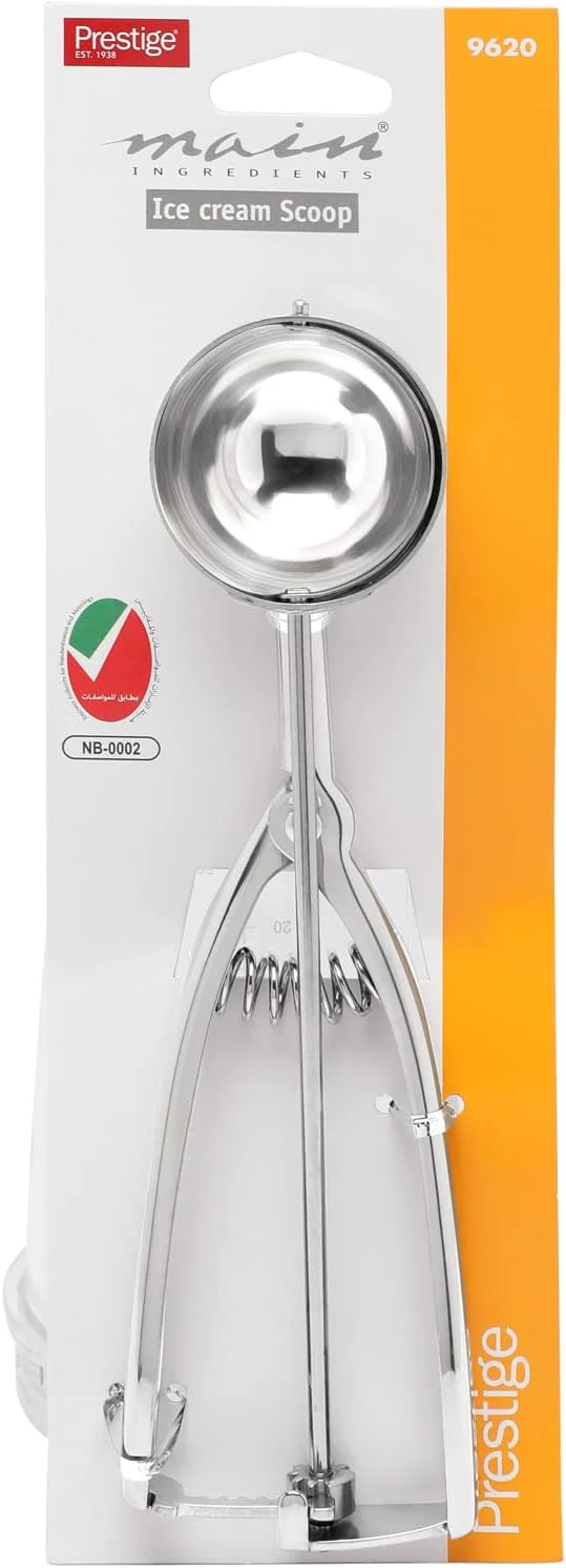 Prestige Main Ingredients Stainless Steel Ice Cream Scoop with Spring Release Mechanism | PR9620 - Image 2