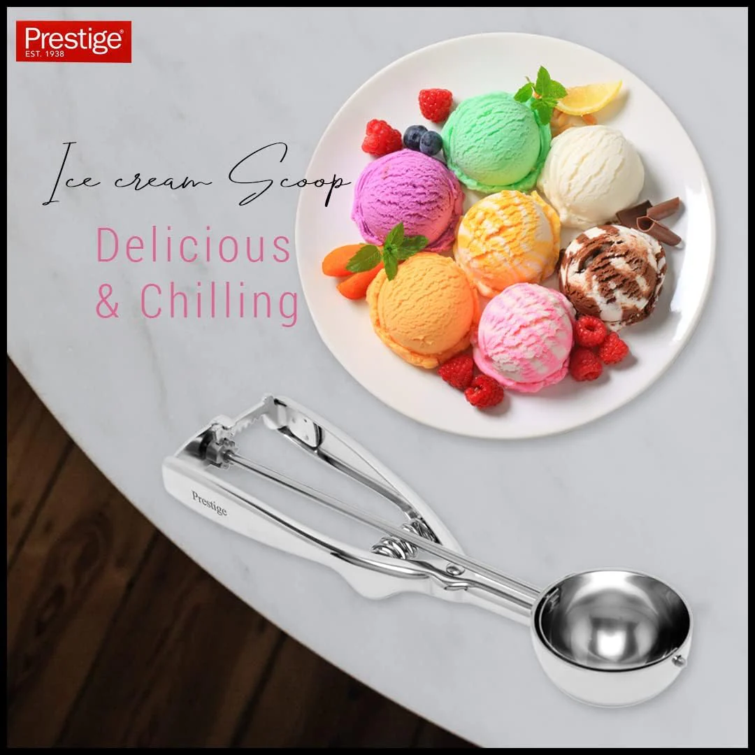 Prestige Main Ingredients Stainless Steel Ice Cream Scoop with Spring Release Mechanism | PR9620 - Image 6