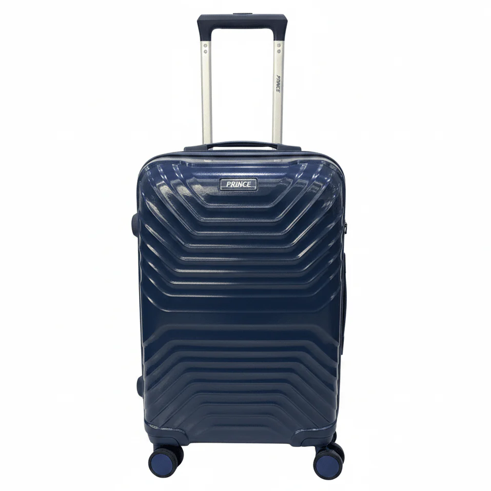Prince 20" Cabin Trolley | 100% PP Hard Shell | 360° Spinner Wheels | Lightweight & Expandable