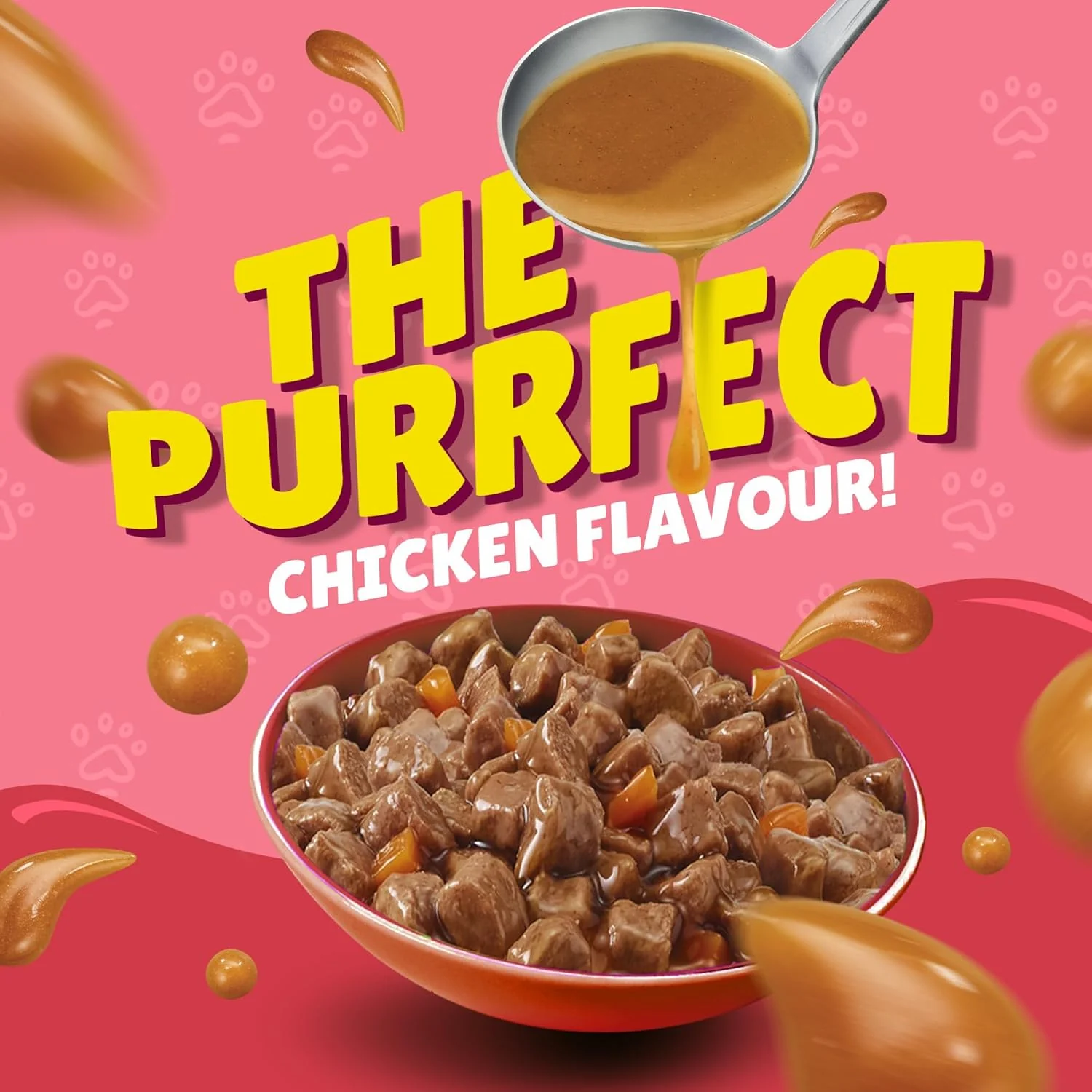 Purina Friskies Kitten Chicken Chunks in Gravy Wet Cat Food Pouch 85g - Image 2