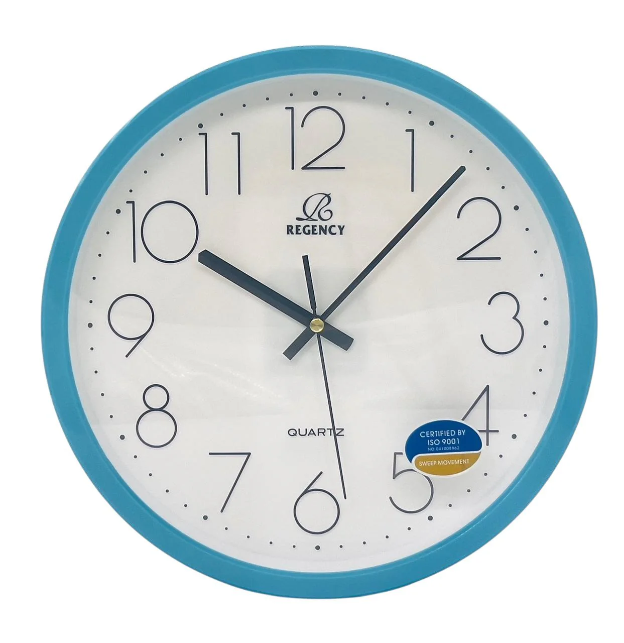 REGENCY Analog Wall Clock 31cm, Blue, RW8221