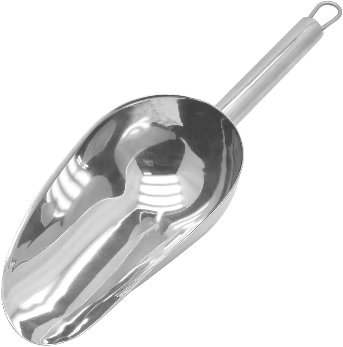 Raj 2.5 Inch Stainless Steel Heavy Scoop with Pipe Handle – PHHS06 - Image 2