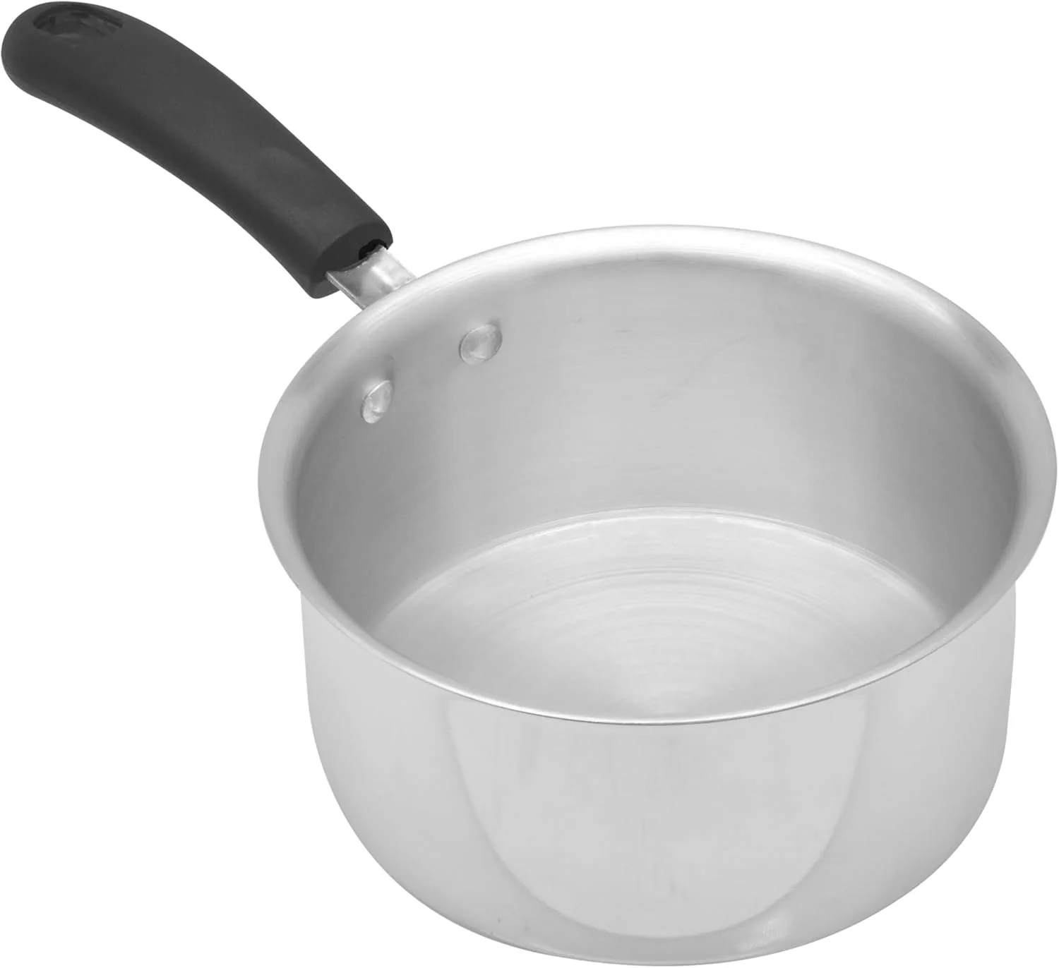 Raj Aluminum Saucepan with Handle KMP00M, Tea Pan Rice Pan Sauce Pan Milk Pan Coffee Pan-16CM-(Medium)