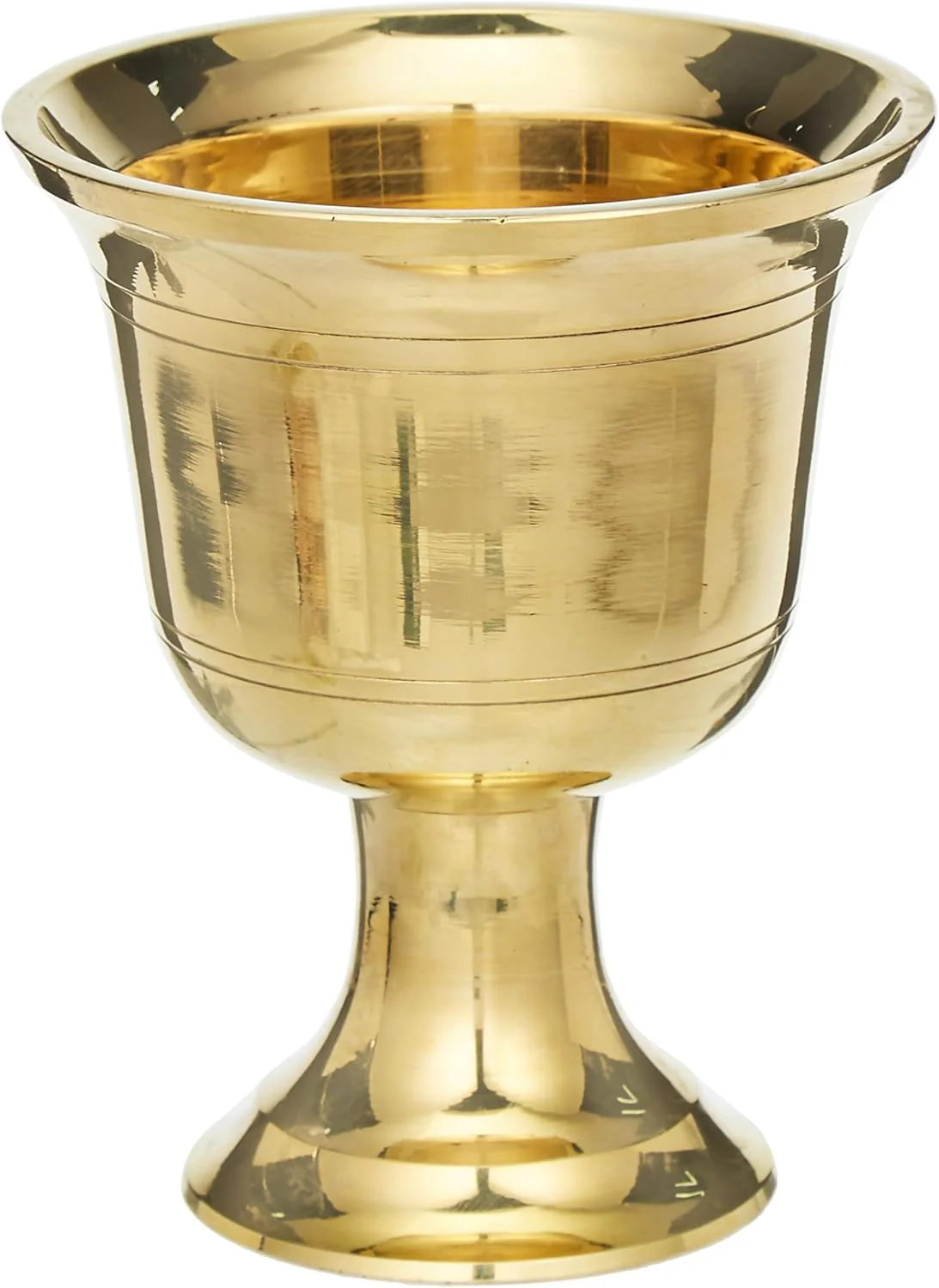 Raj Brass Mortar with Pestle - BMS001 Manual Garlic Crusher Spices Manual Grinder Chutney Maker Spices Mixer-10.5CM