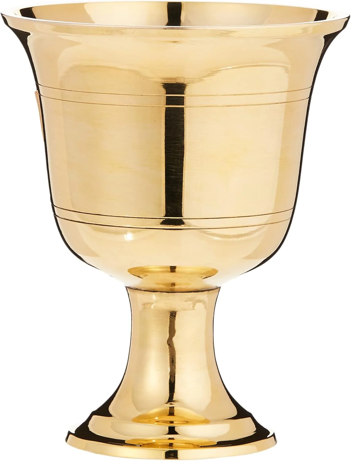 Raj Brass Mortar with Pestle - BMS002 Manual Garlic Crusher Spices Manual Grinder Chutney Maker Spices Mixer-12CM