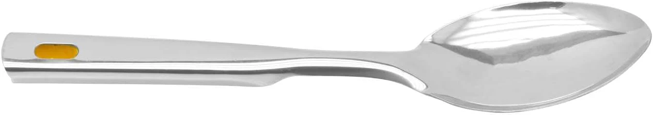 Raj Stainless Steel Basting Spoon, 26 cm, VPB001, Curry Server, Soup Server, Milk Laddle, Serving Spoon