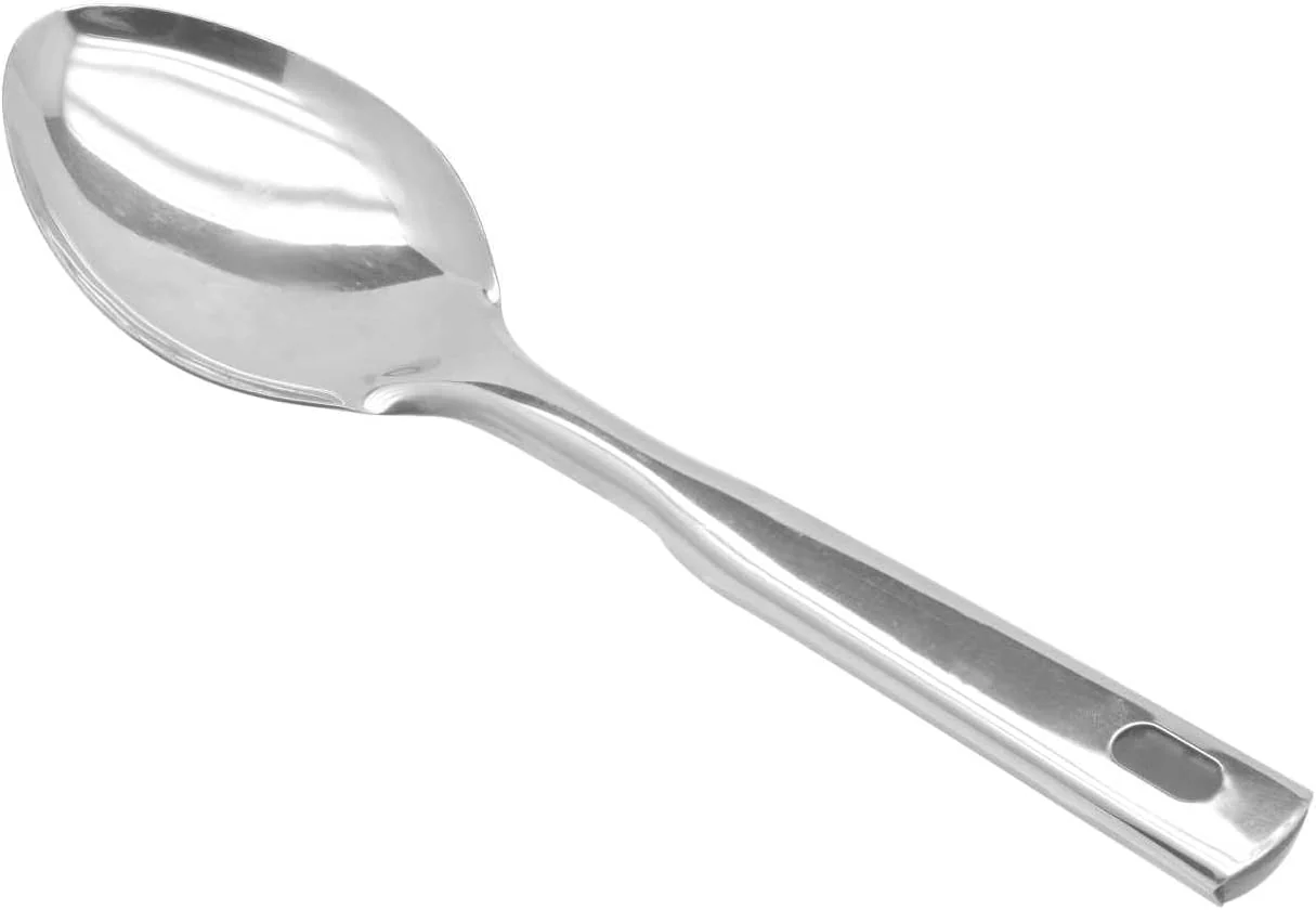 Raj Stainless Steel Basting Spoon, 26 cm, VPB001, Curry Server, Soup Server, Milk Laddle, Serving Spoon - Image 5