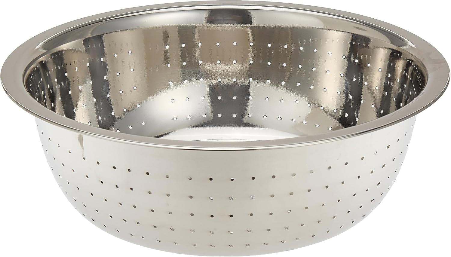 Raj Stainless Steel Colander RCF013, Rice Strainer Pasta Strainer Fruits & Vegetables Strainer-36CM