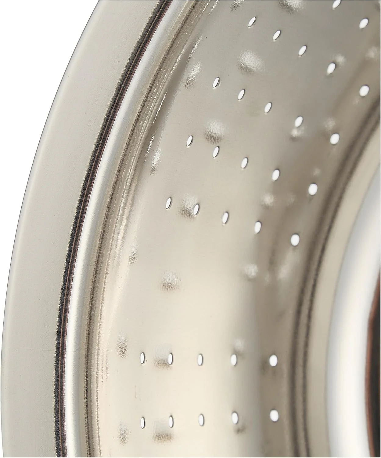 Raj Stainless Steel Colander RCF013, Rice Strainer Pasta Strainer Fruits & Vegetables Strainer-36CM - Image 4
