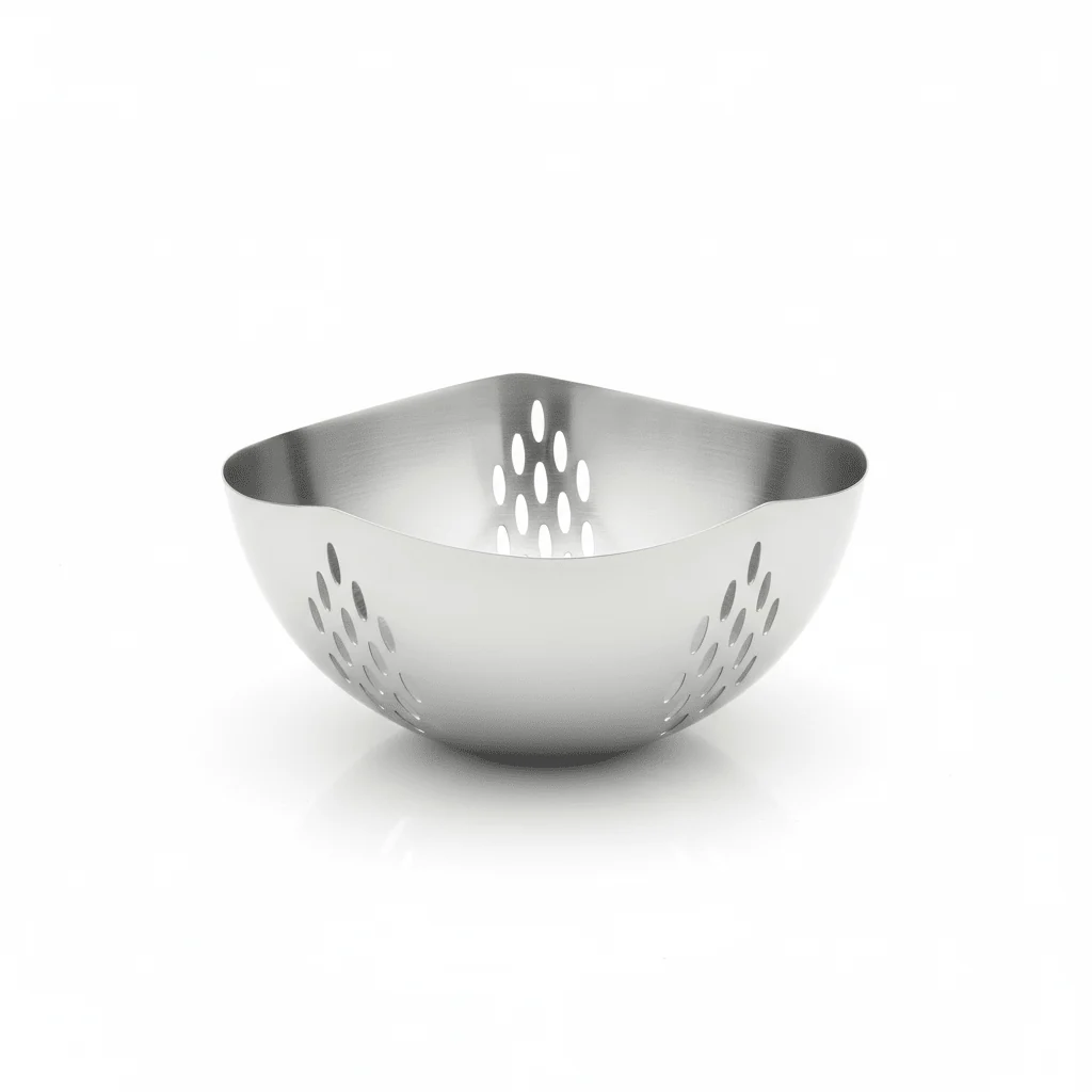 Raj Stainless Steel Fruit Serving Basket – 23 cm