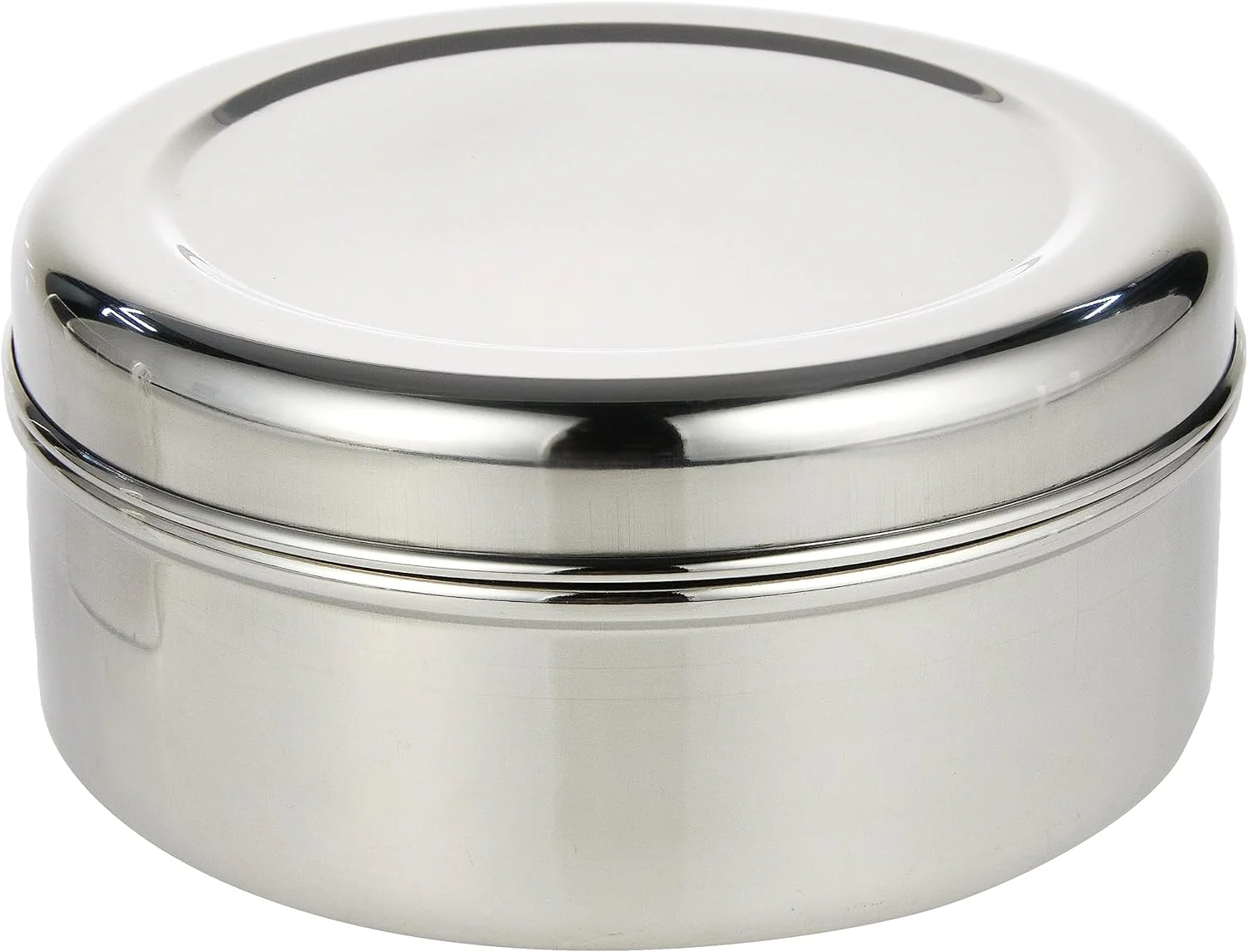Raj Stainless Steel Storage Box 1PDD009 Nuts Bowl Food Container Serving Bowl Lunch Box-14.5CM