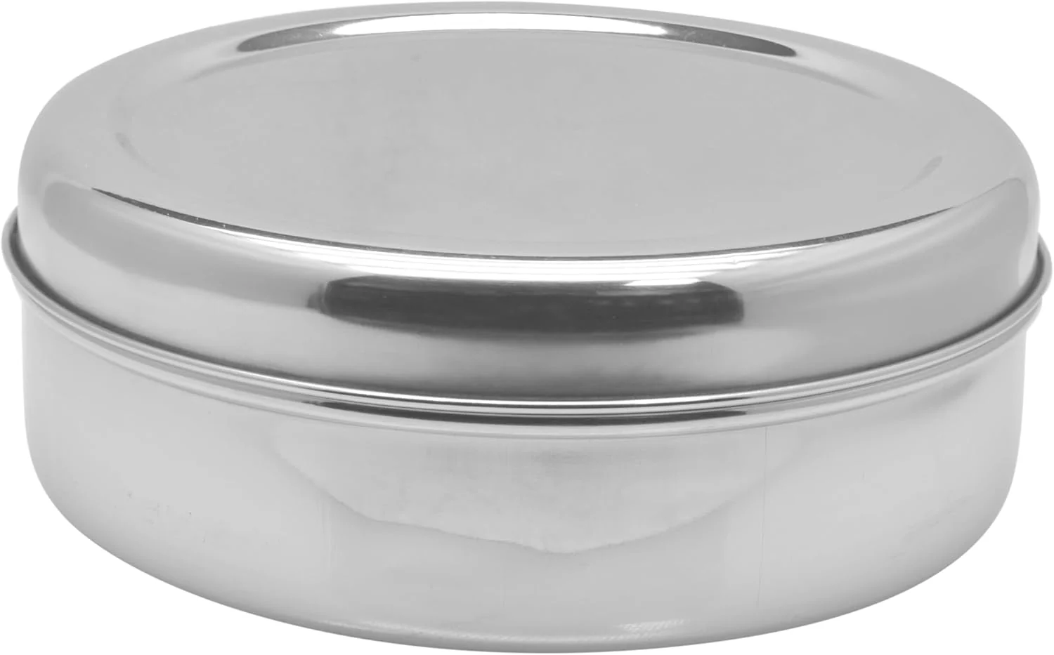 Raj Stainless Steel Storage Box PD0011 Nuts Bowl Food Container Serving Bowl Lunch Box-18.5CM