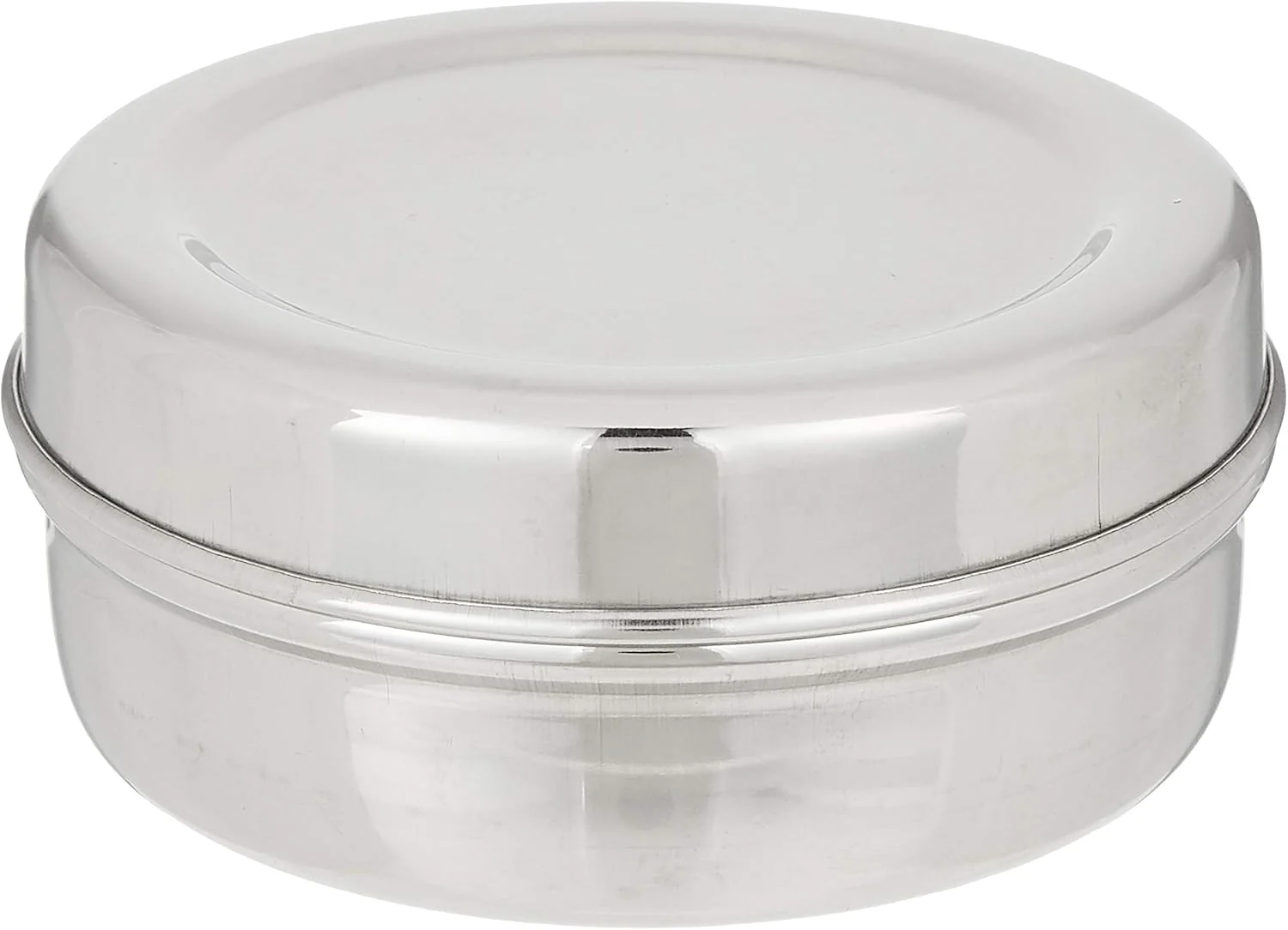Raj Stainless Steel Storage Box PDD006, Nuts Bowl Food Container Serving Bowl Lunch Box- 9CM
