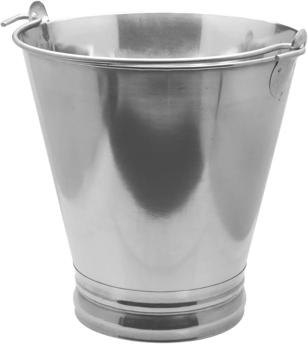 Raj Steel Bucket SB0002, Water Bucket Storage Container Bathroom Accessories- 6Liter - Image 2