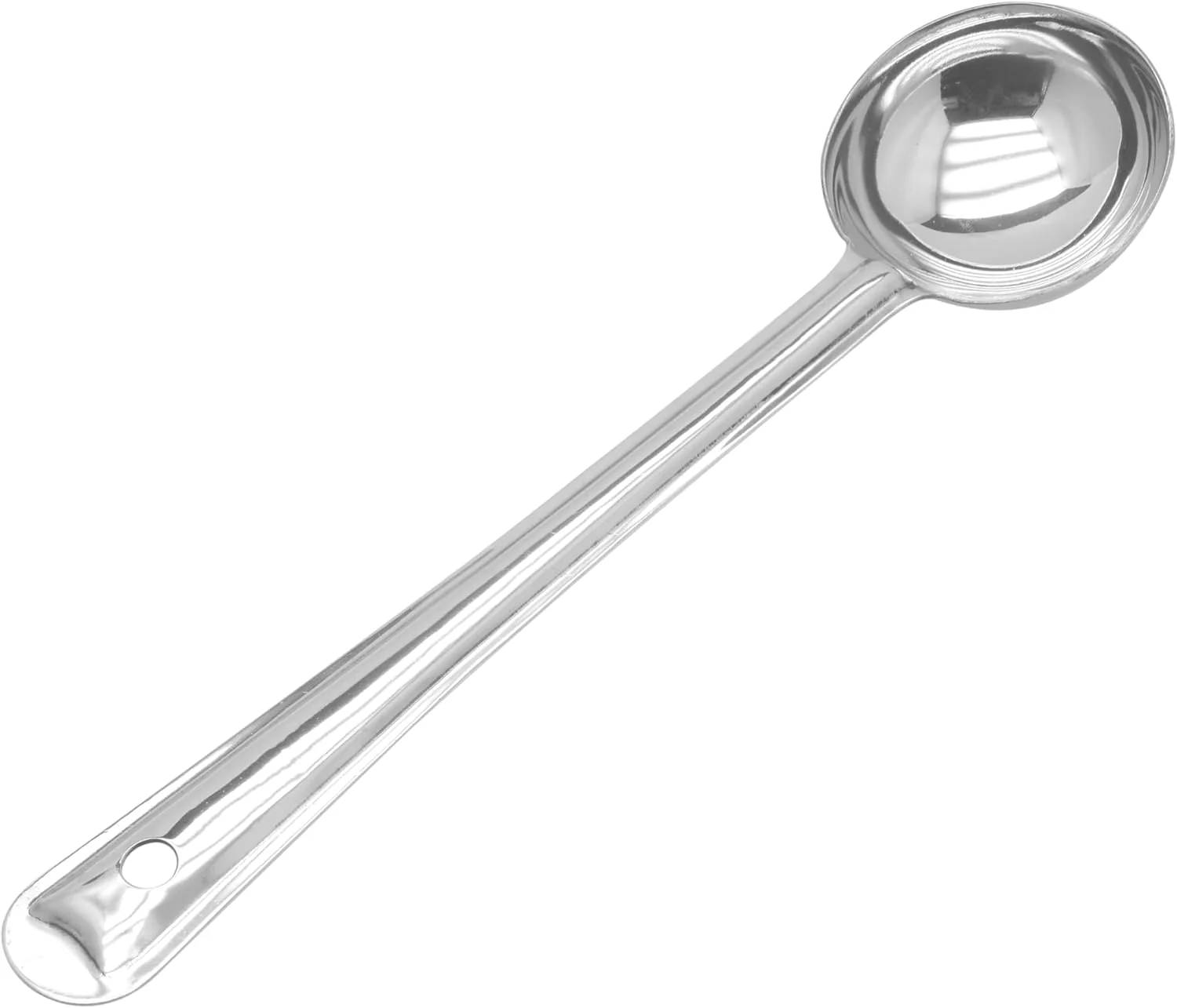 Raj Steel Flare Ladle 25.5 cm Silver FL0002 – Multi-Purpose Curry, Soup & Serving Spoon - Image 3