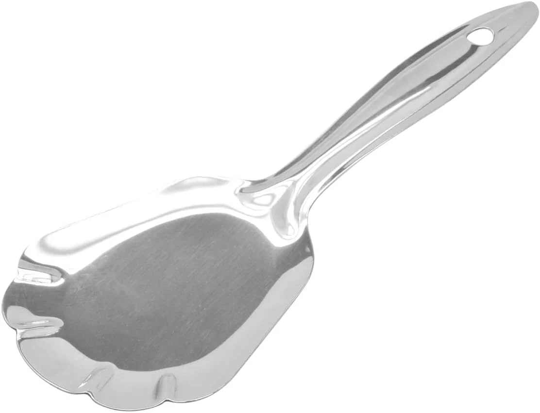 Raj Steel Rice Serving Spoon 24cm RSPS01 – Multi-Purpose Dessert & Cake Server
