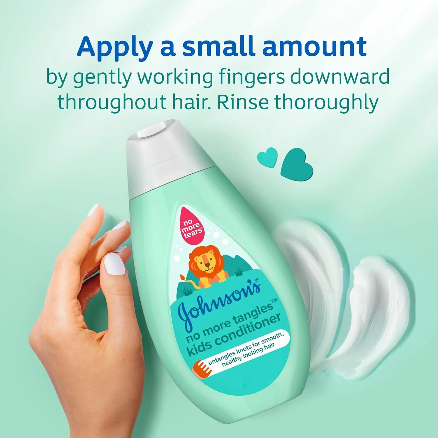 Johnson's No More Tangles Kids Shampoo 500ml - Image 4