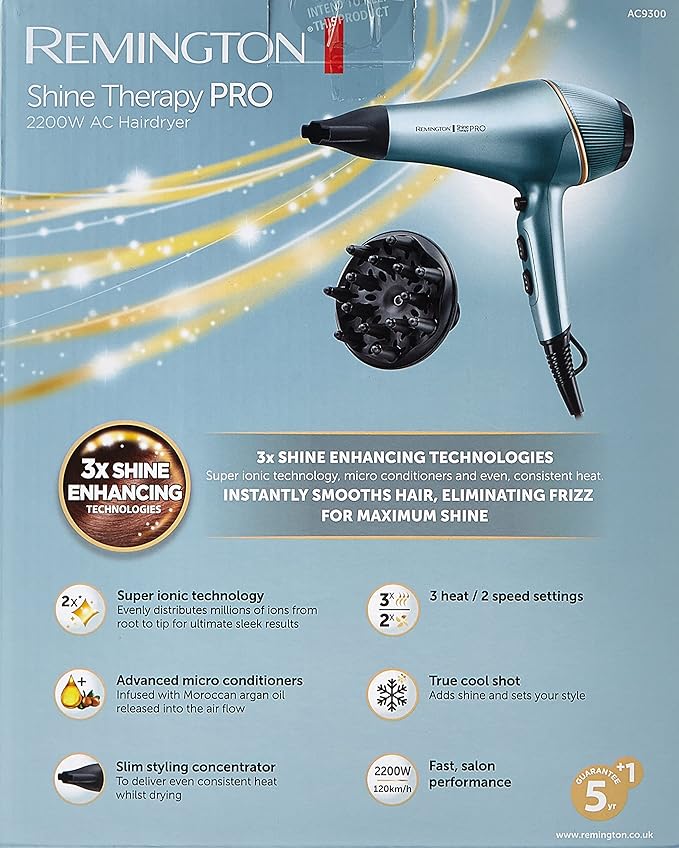 REMINGTON Shine Therapy Pro 2200W, Multicolor - Image 2