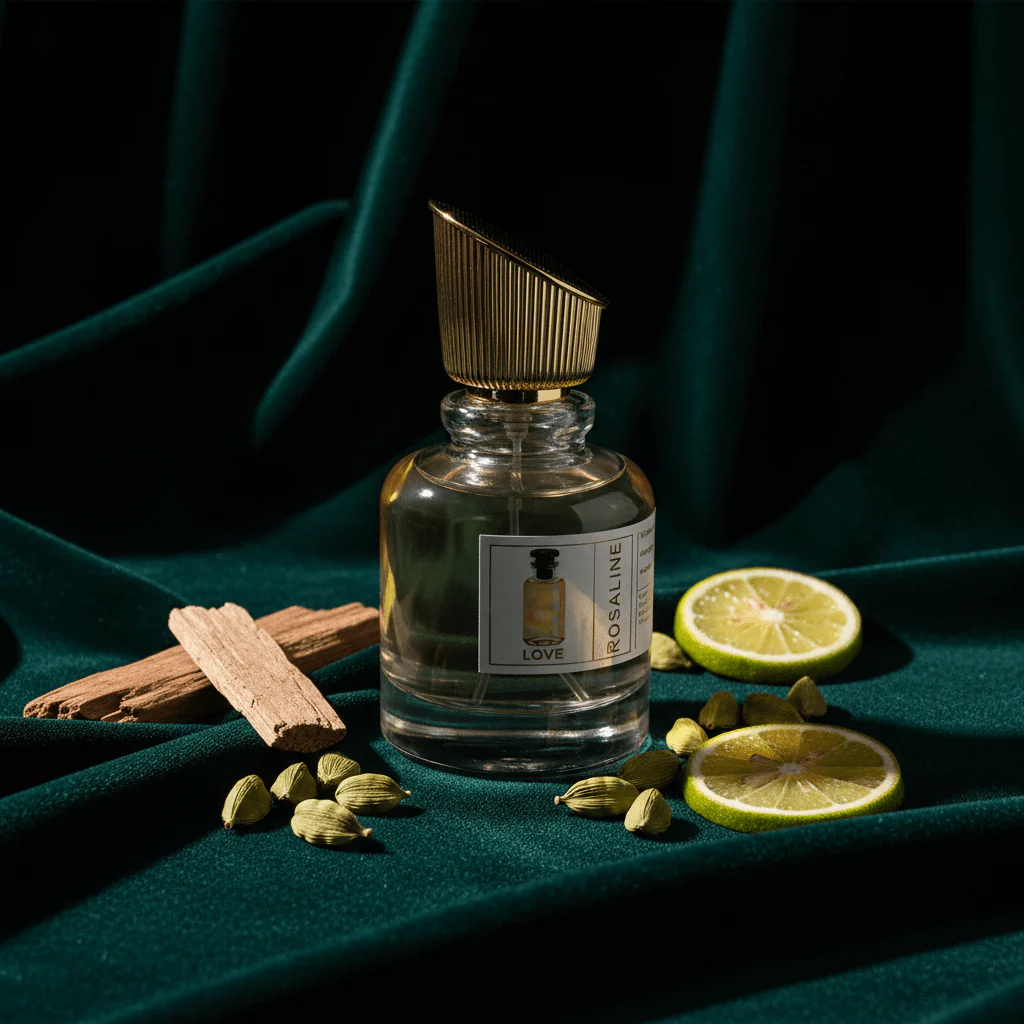 Rosaline Love Eau de Parfum for Women & Men | Long-Lasting Luxury Fragrance Spray | Cardamom, Bergamot & Cedarwood Scent | 100ml Natural Spray | Inspired Version | - Image 4