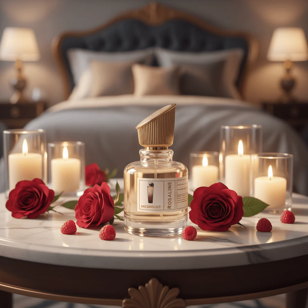 Rosaline Mednight Eau de Parfum for Women 100ml – Long-Lasting Floral Fruity Fragrance with Raspberry, Rose, Jasmine & Vanilla | Natural Spray | Inspired Version | - Image 2