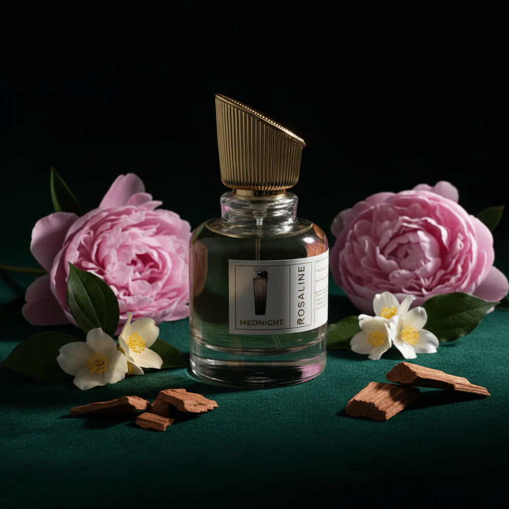 Rosaline Mednight Eau de Parfum for Women 100ml – Long-Lasting Floral Fruity Fragrance with Raspberry, Rose, Jasmine & Vanilla | Natural Spray | Inspired Version | - Image 3