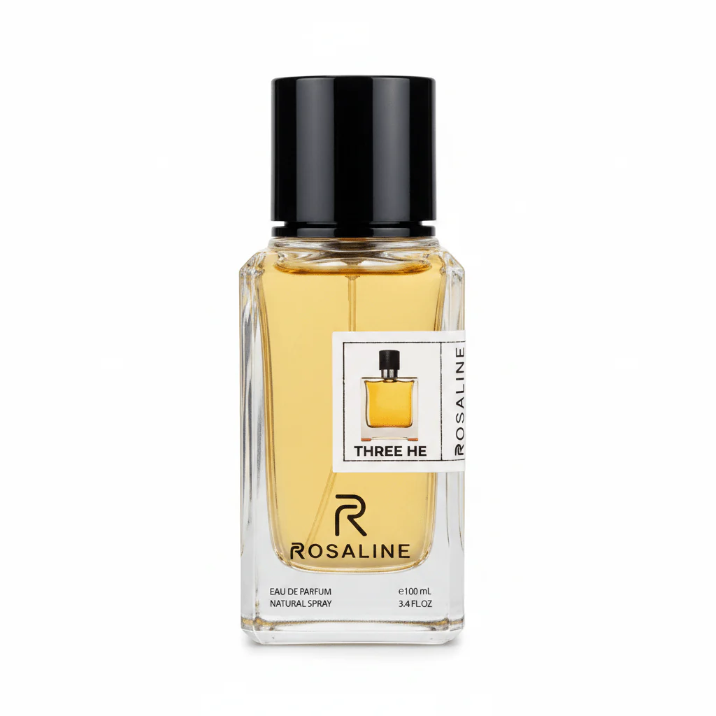 Rosaline Three He Eau de Parfum for Men – 100ml | Long-Lasting Woody Citrus Fragrance | Natural Spray | Inspired Version | - Image 2