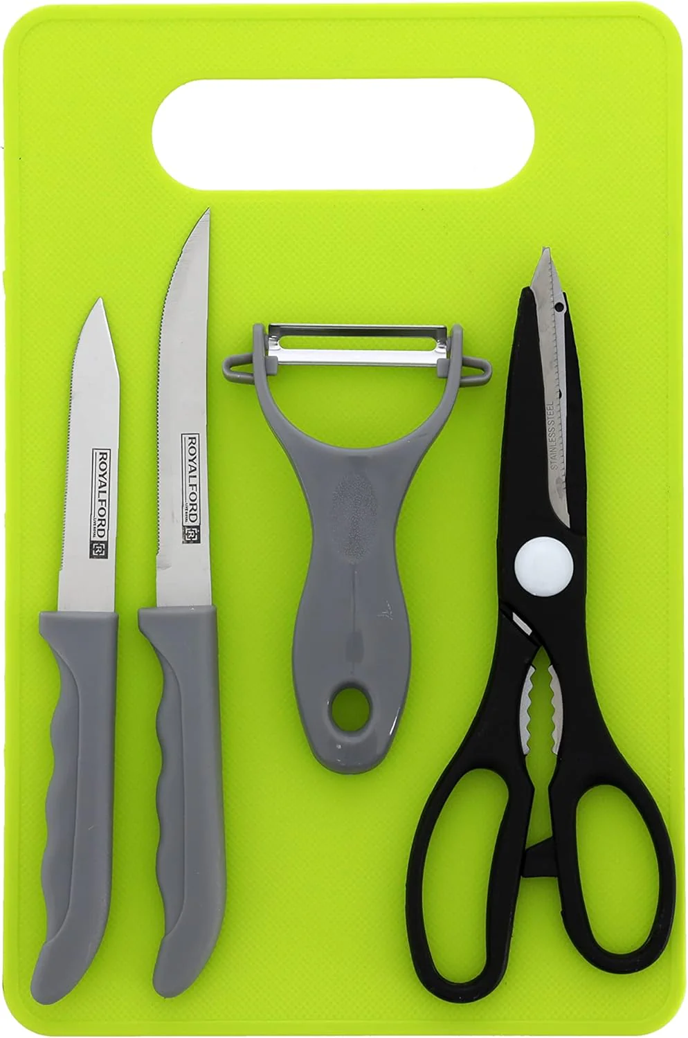 RoyalFord 5-Piece Kitchen Gadget Set - Stainless Steel & PP - RF10463