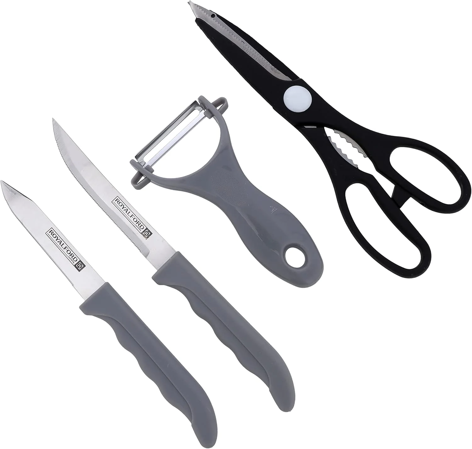 RoyalFord 5-Piece Kitchen Gadget Set - Stainless Steel & PP - RF10463 - Image 3