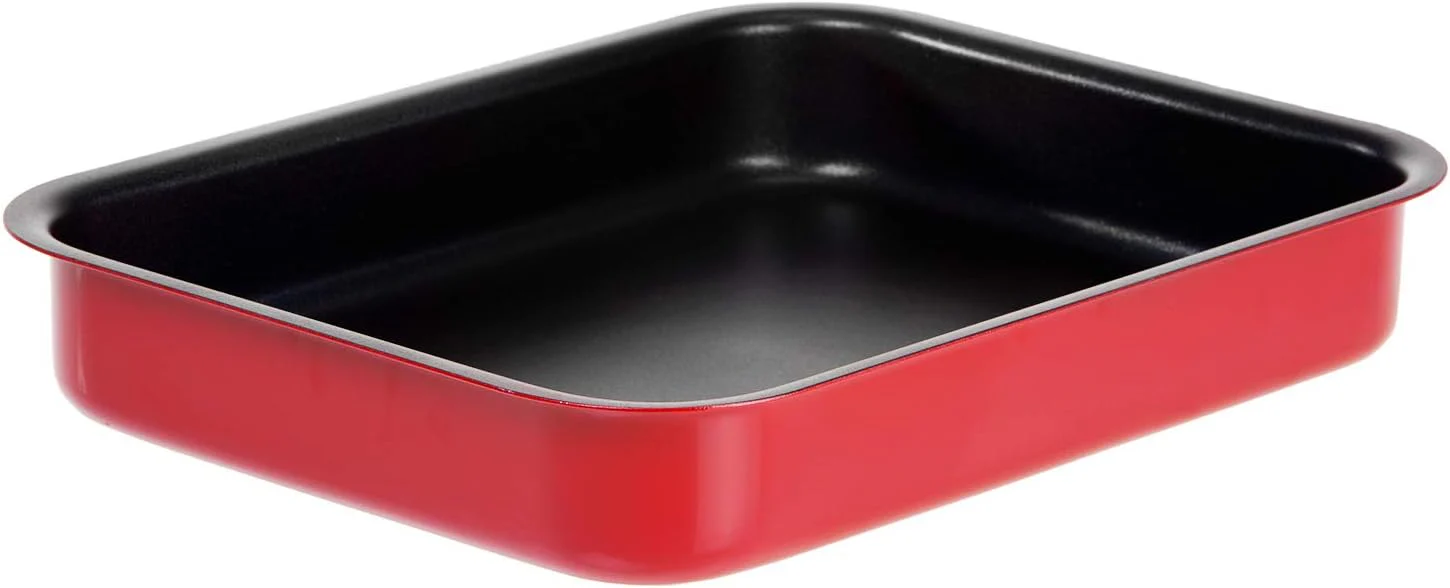Royalford Aluminium Alloy Non-Stick Rectangular Baking Tray/Roaster Pan 32cm*24cm*6.5cm, RF1147
