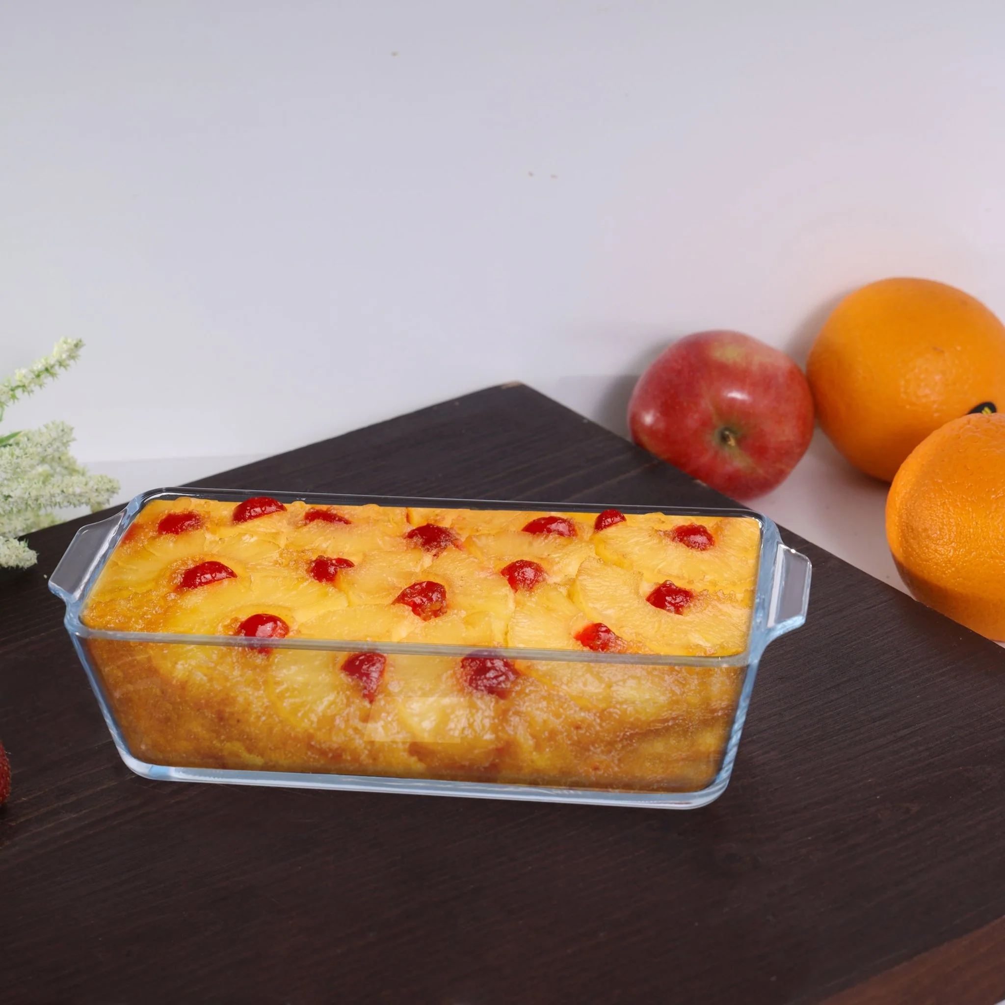 ROYALFORD Rectangular Borosilicate Glass Loaf Dish 800ml, 23cm*10cm*6cm- RF8808 - Image 3