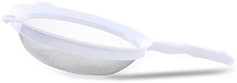 Royalford Stainless Steel - Sifters & Strainer-8cmX17cm-White