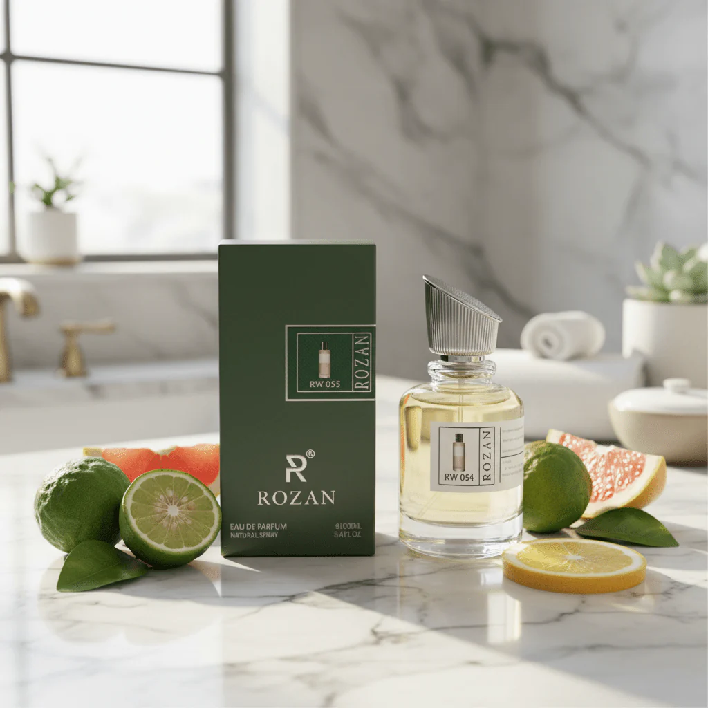 Rozan Eau de Parfum Natural Spray for Women & Men – RW 055 | Floral Citrus Fragrance with Turkish Rose, Bergamot & Amber 100ml | Inspired Version | - Image 2