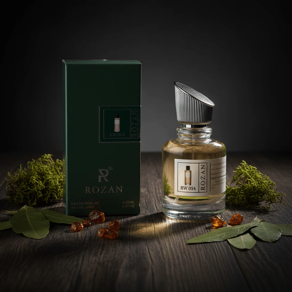 Rozan Eau de Parfum Natural Spray for Women & Men – RW 055 | Floral Citrus Fragrance with Turkish Rose, Bergamot & Amber 100ml | Inspired Version | - Image 3
