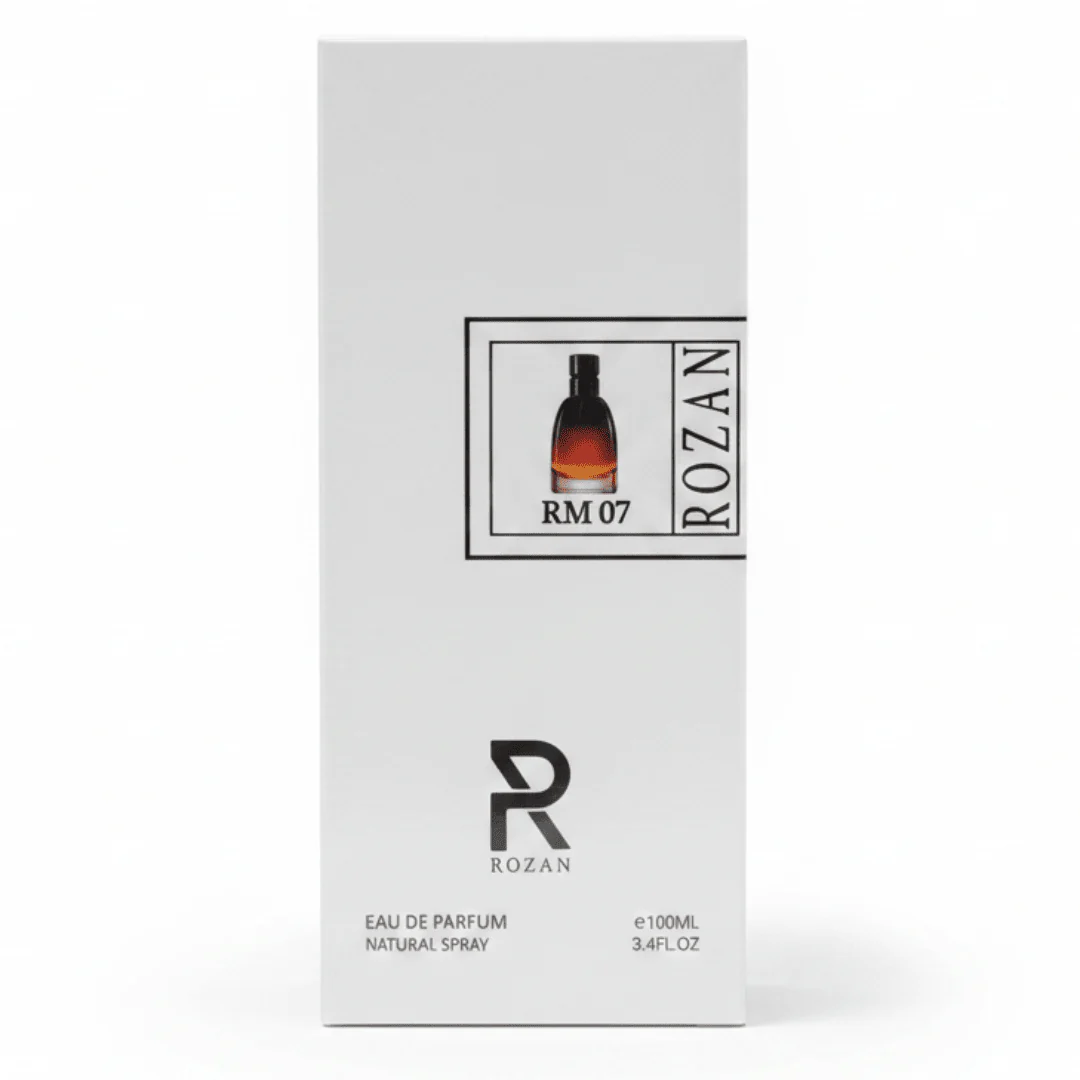 Rozan RM 07 Eau de Parfum for Men 100ml – Oriental Spicy Fragrance | Natural Spray | Inspired by Fahrenheit Le Parfum | Inspired Version |