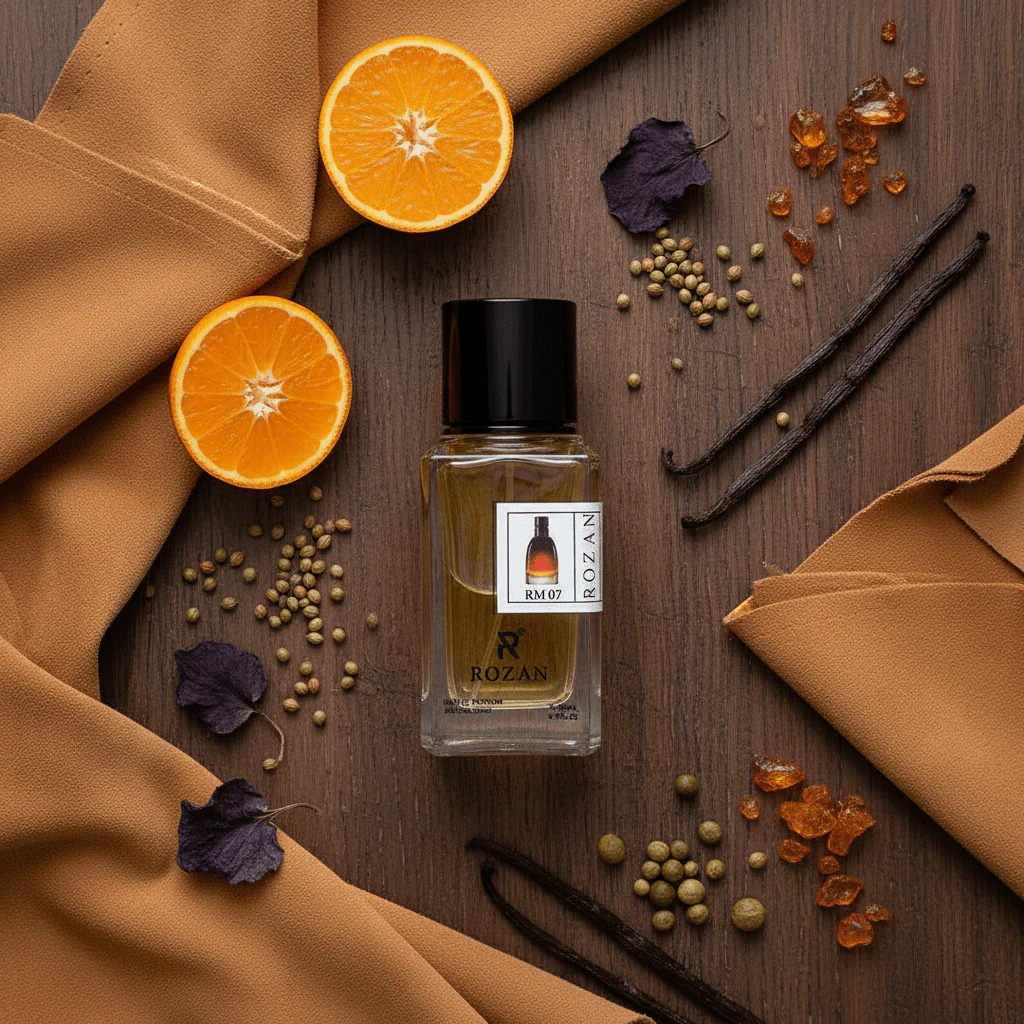 Rozan RM 07 Eau de Parfum for Men 100ml – Oriental Spicy Fragrance | Natural Spray | Inspired by Fahrenheit Le Parfum | Inspired Version | - Image 4
