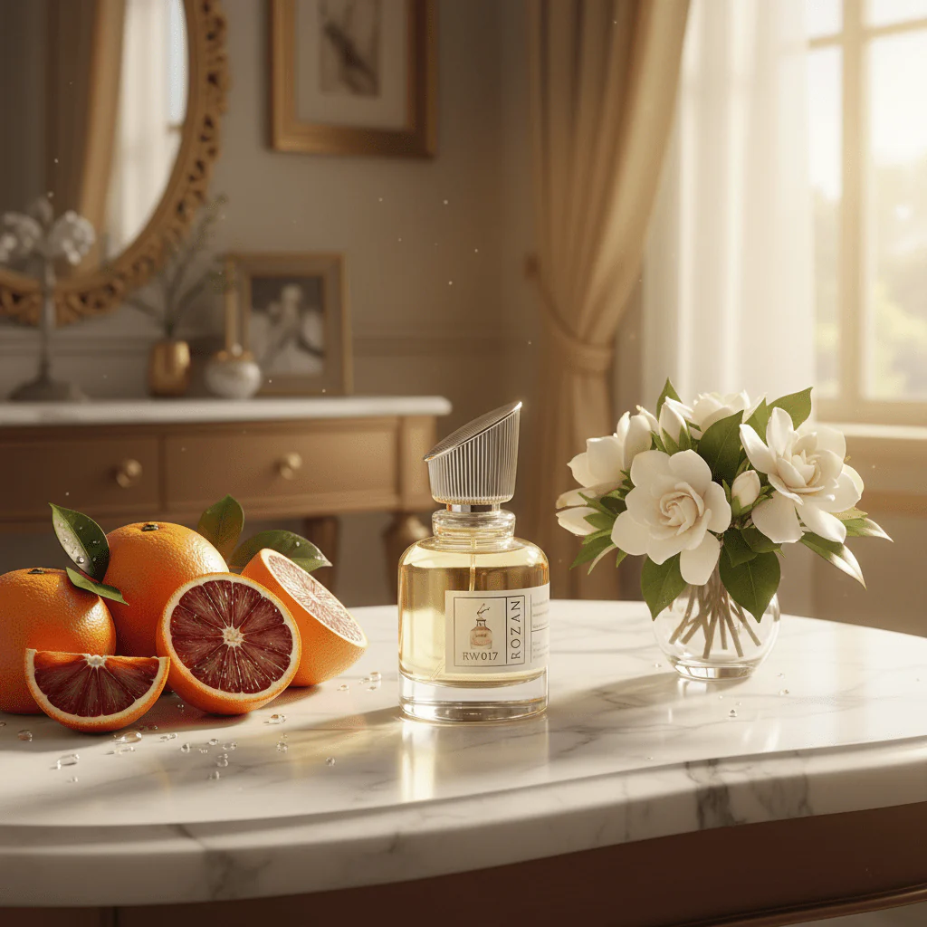 Rozan RW017 Eau de Parfum for Women 100ml – Chypre Floral Fragrance with Blood Orange, Honey & Patchouli | Natural Spray | Inspired Version | - Image 3