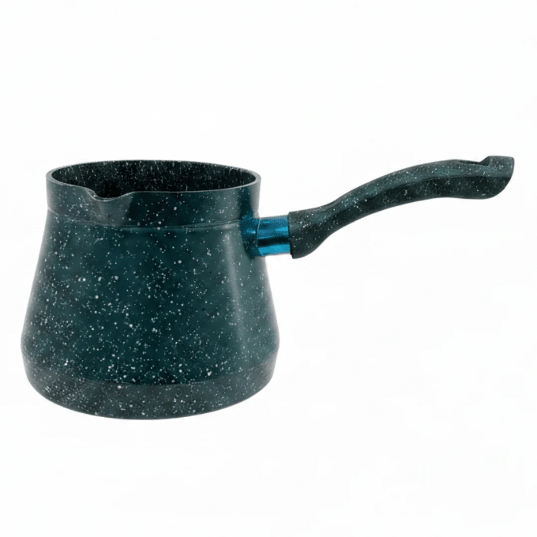 Dark Teal Forged Aluminium Turkish Coffee Warmer | 800ml |