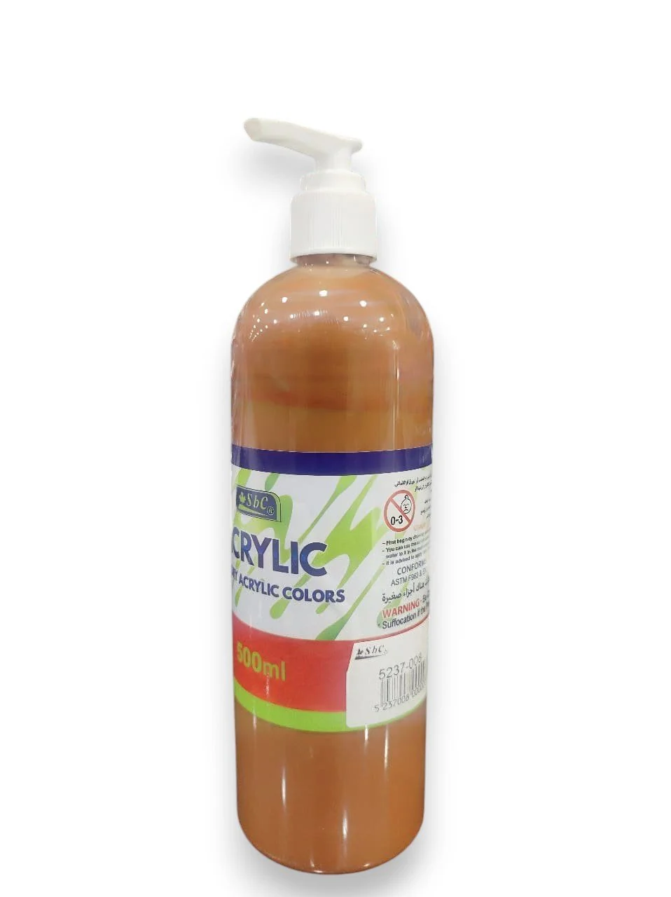 SBC Acrylic Colour 500ml Brown