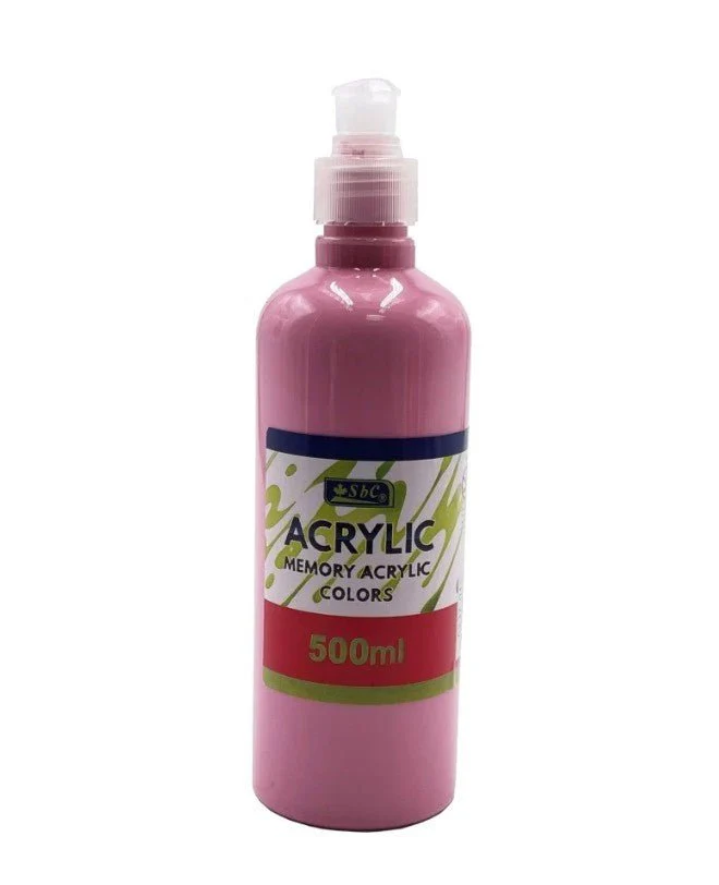 SBC Acrylic Colour 500ml Light Pink