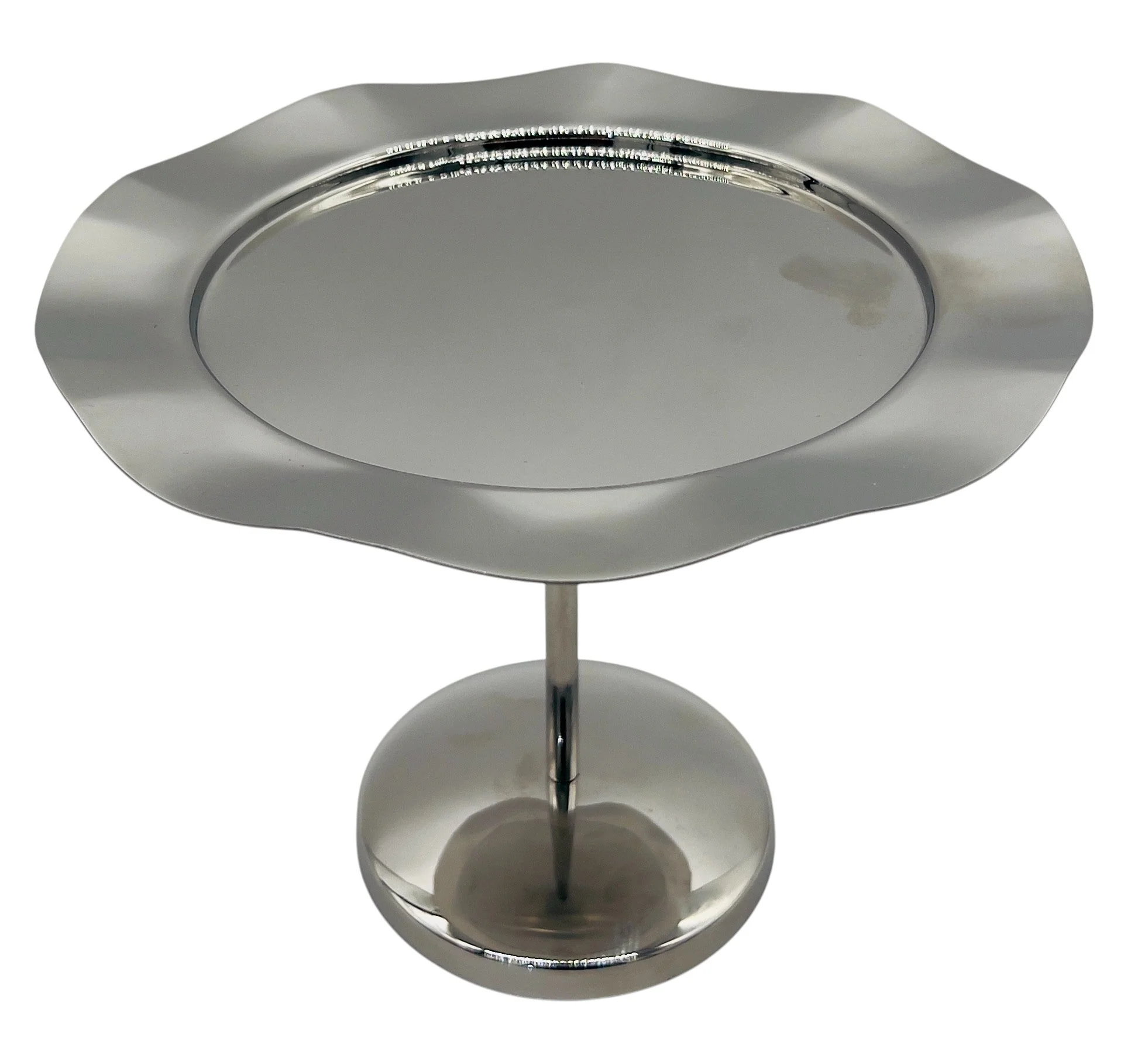 SBTC Stainless Steel Footed Candy Plate 21cm*16.5cm - Image 2