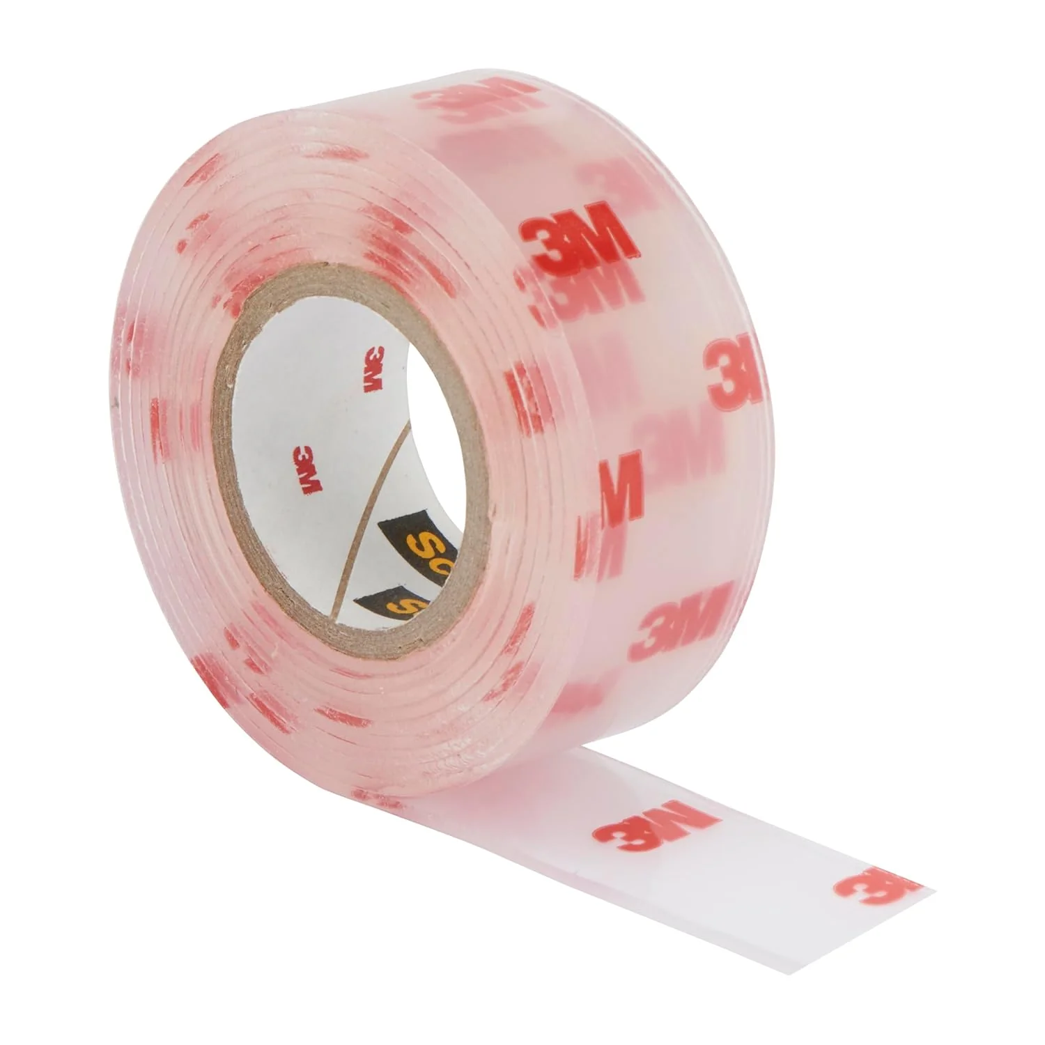 Scotch Mount Transparent Tape 19mm x 5m, 1 roll/pack | Holds up 1 kg. per 20cm | Clear color | Good Strength | Multiple Applications | Multi-Surface | No Tools | Double Sided Adhesive Tape - Image 2