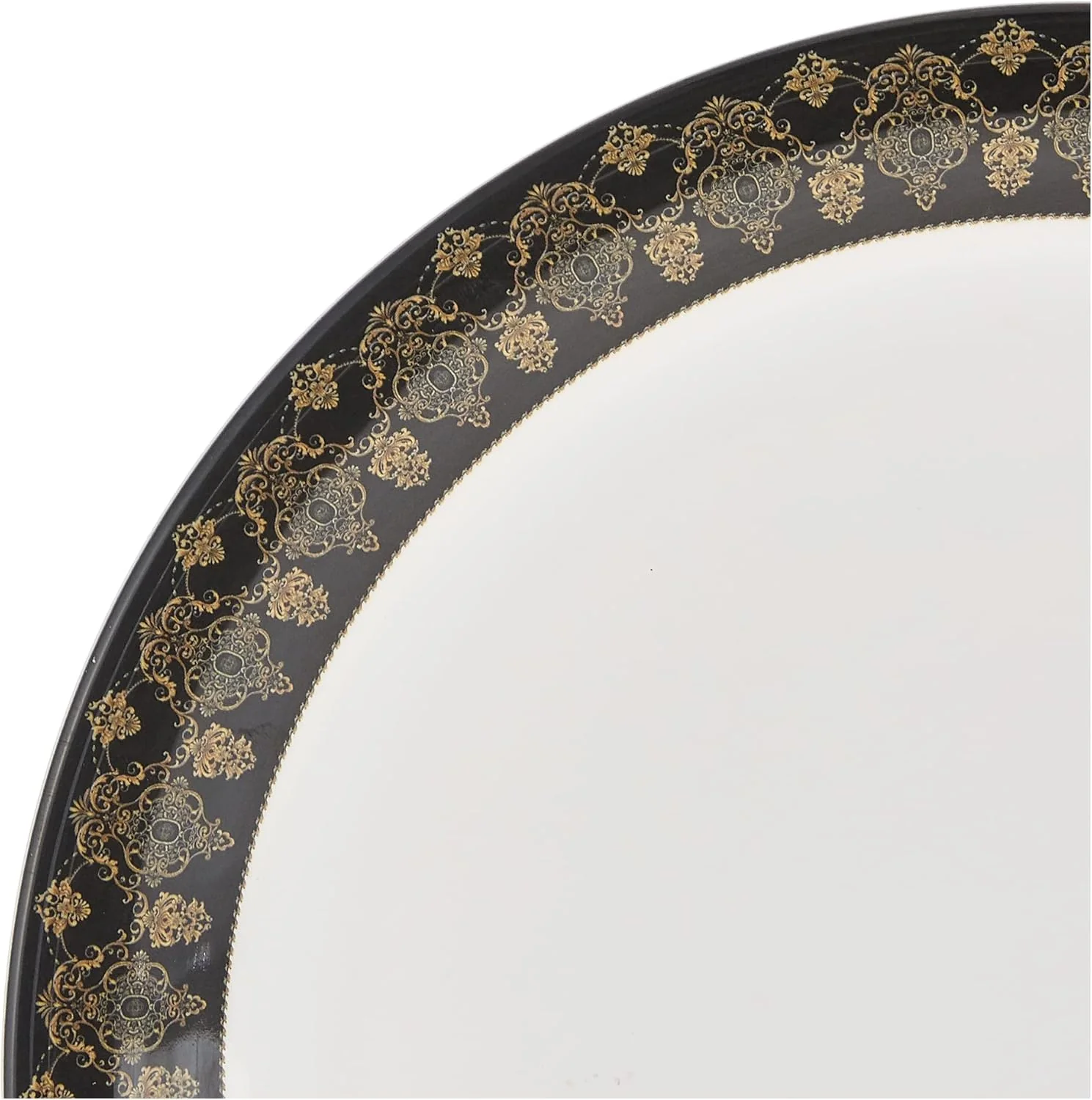 Servewell Henna Melamine Round Dinner Plate-28CM - Image 4