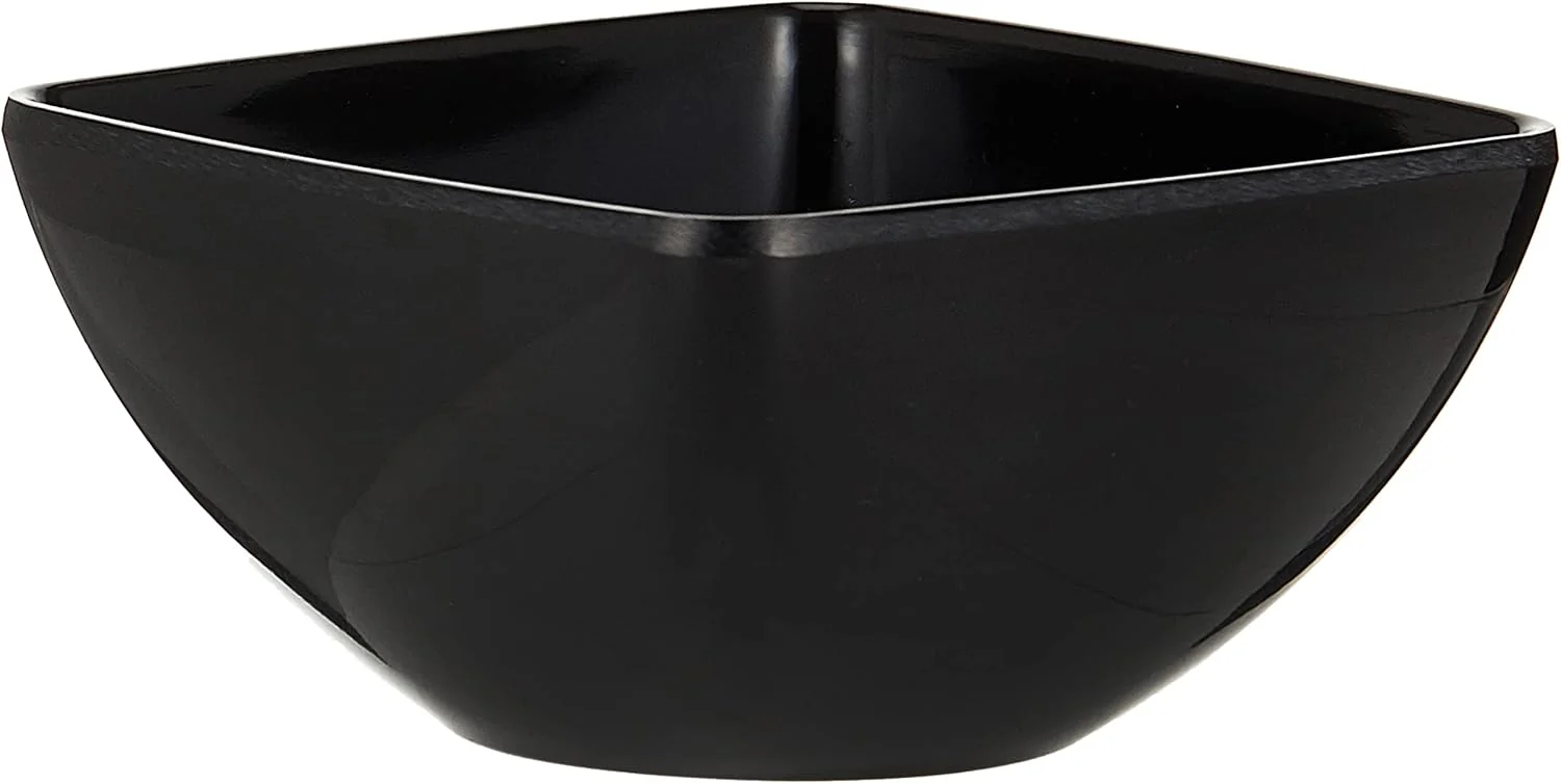 Servewell Melamine Horeca Square Bowl-9.5CM-Black