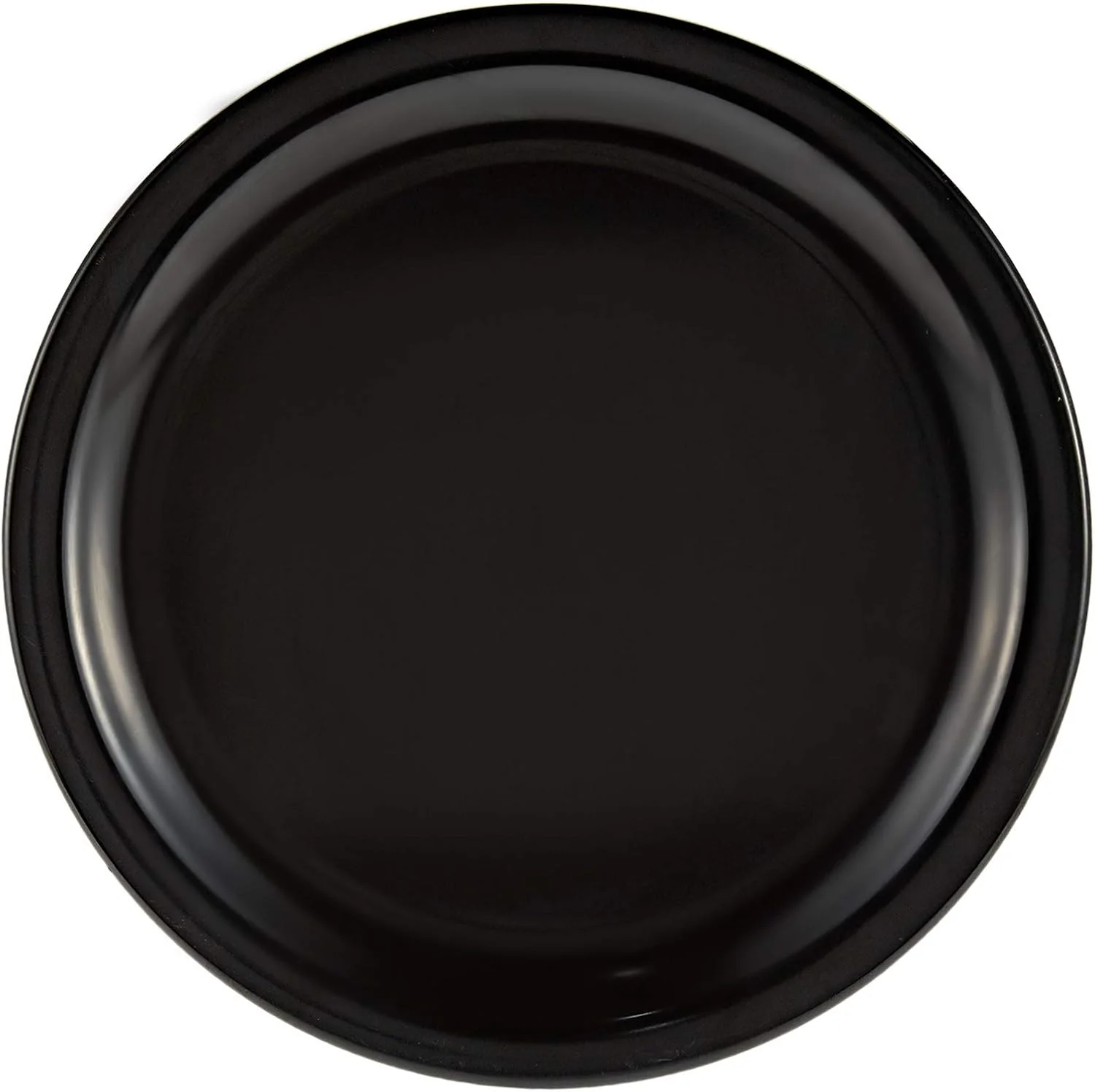 Servewell Melamine Round Dinner Plate-28CM-Black - Image 2