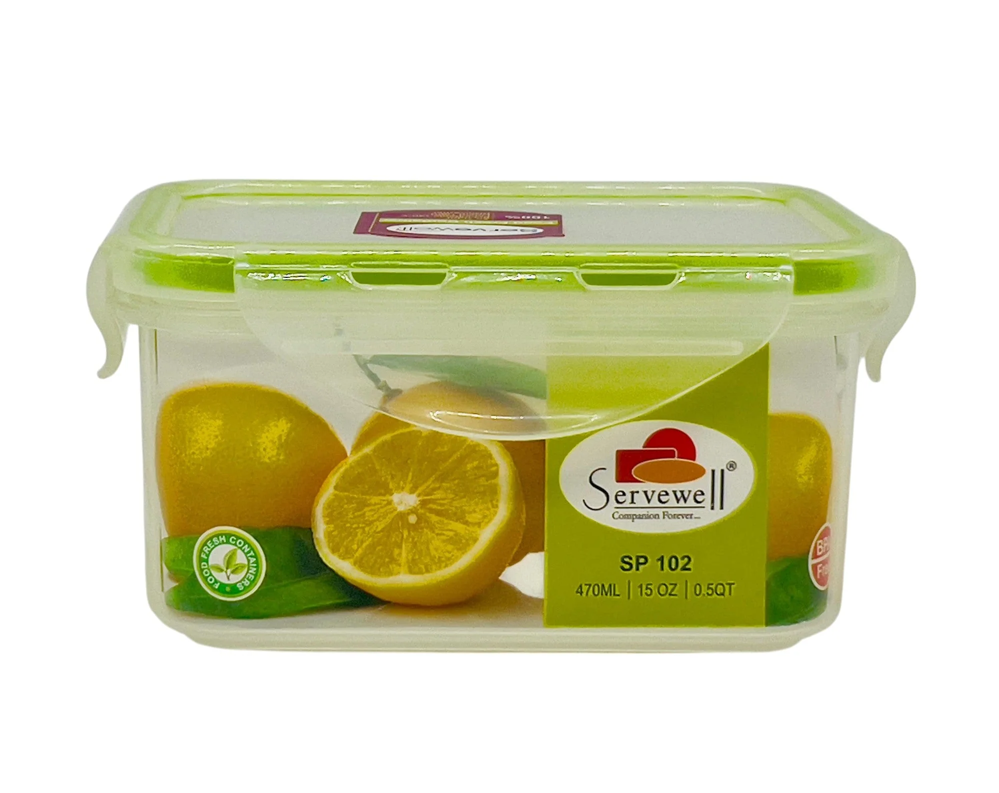 SERVEWELL Rectangular Food Container 470ml
