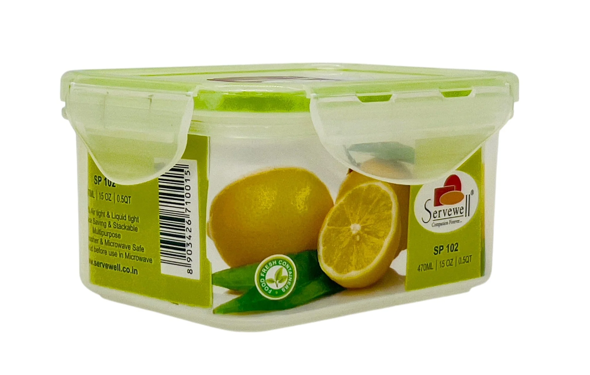 SERVEWELL Rectangular Food Container 470ml - Image 2