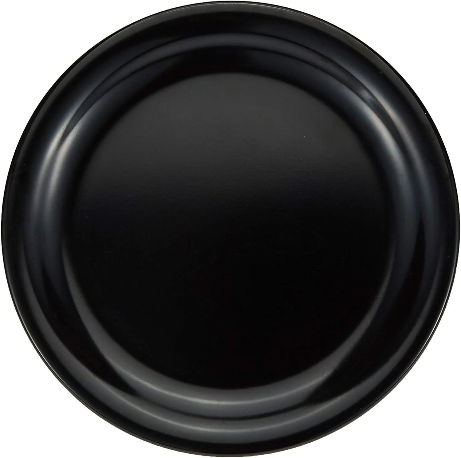Servewell Round Melamine Small Serving Plate-19CM-Black