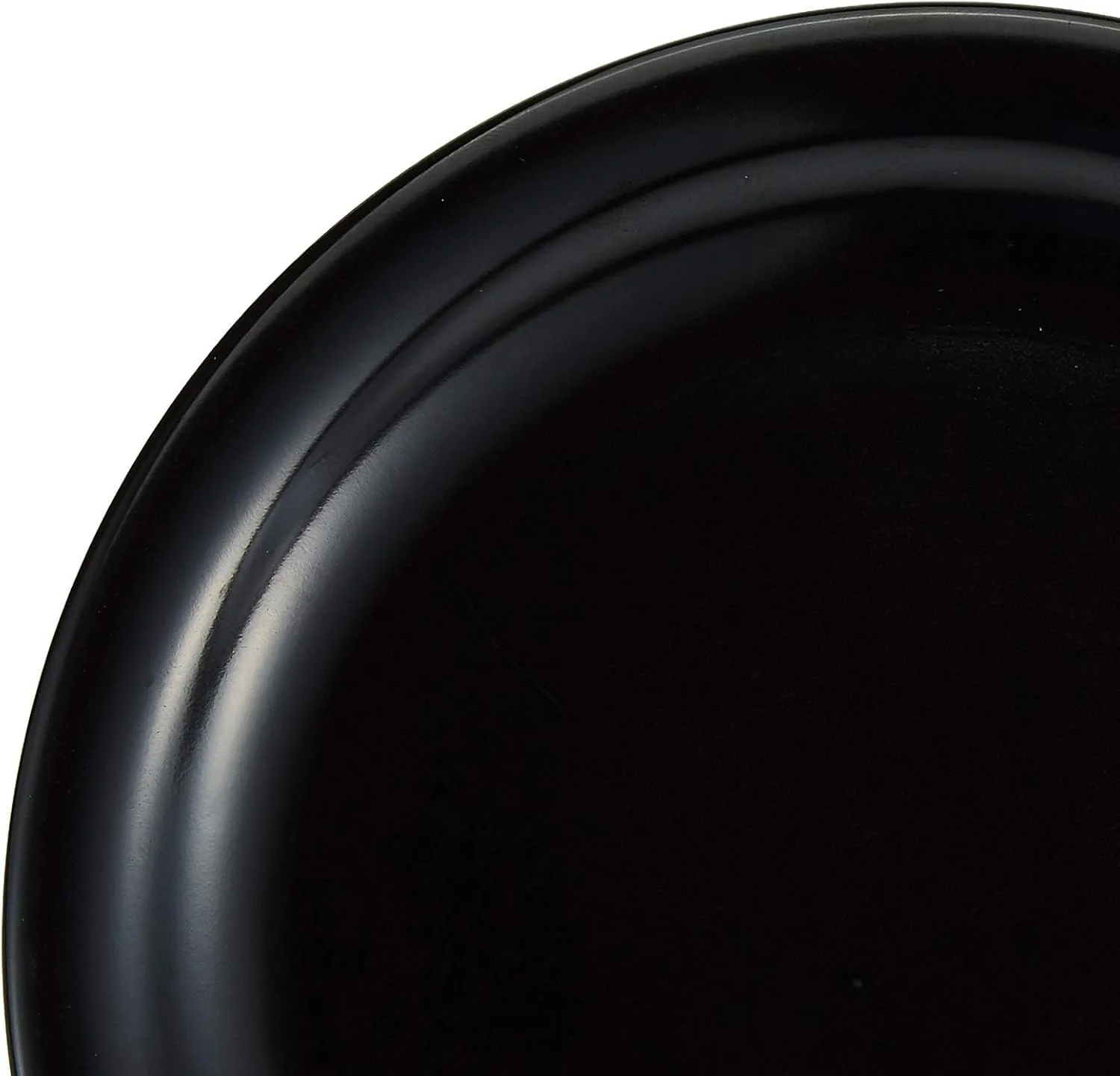Servewell Round Melamine Small Serving Plate-19CM-Black - Image 4
