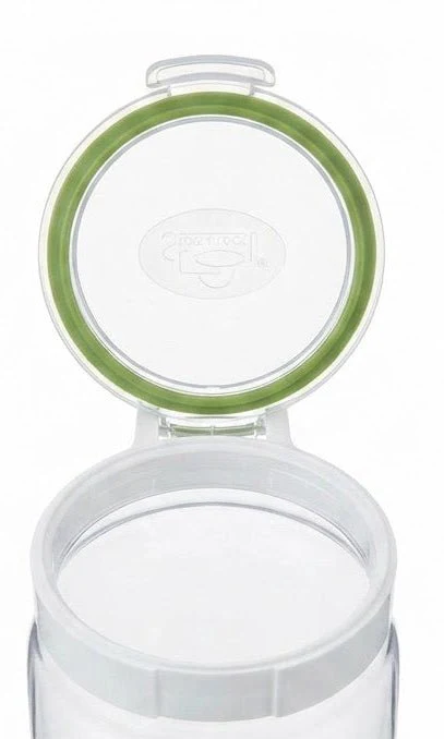 Servewell Tik-Tak Airtight Canister 1.1L - BPA-Free Flip-Lock Storage Jar - Image 3